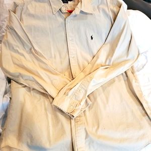 Ralph Lauren Polo Button Up Men's Shirt XXL